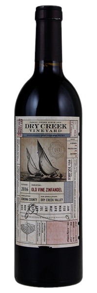 2016 Dry Creek Vineyard Old Vines Zinfandel, 750ml
