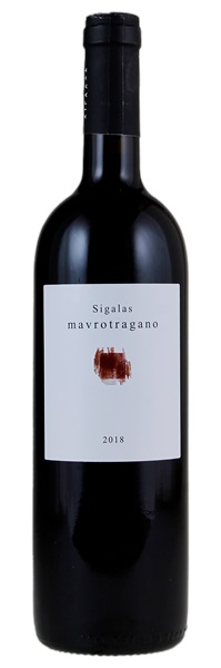 2018 Sigalas Mavrotragano, 750ml