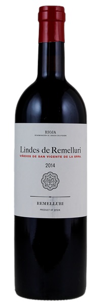 2014 La Granja Nuestra Señora de Remelluri Rioja Lindes de Remelluri Viñedos de San Vicente, 750ml