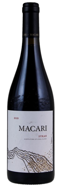 2015 Macari Vineyards Syrah, 750ml