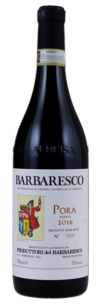 2016 Produttori del Barbaresco Barbaresco Pora Riserva, 750ml