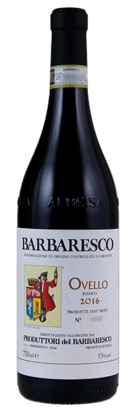 2016 Produttori del Barbaresco Barbaresco Ovello Riserva, 750ml