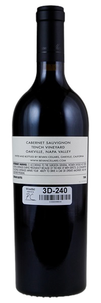 2019 Bevan Cellars Tench Vineyard Cabernet Sauvignon, 750ml