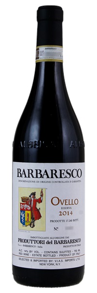 2014 Produttori del Barbaresco Barbaresco Ovello Riserva, 750ml