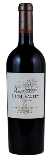 2013 High Valley Vineyard Cabernet Sauvignon, 750ml