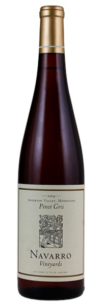 2004 Navarro Vineyards Pinot Gris, 750ml