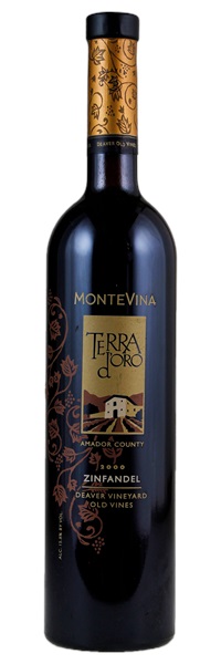 2000 Montevina Terra d'Oro Deaver Vineyard Old Vine Zinfandel, 750ml