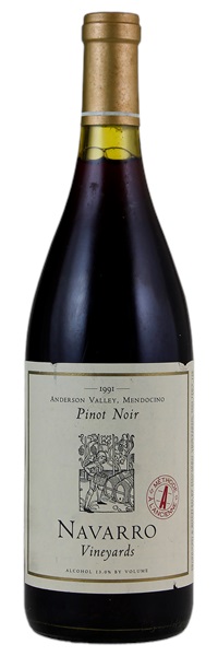 1991 Navarro Vineyards Methode L'Ancienne Pinot Noir, 750ml