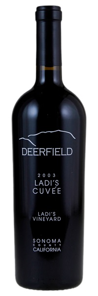 2003 Deerfield Ranch Ladi's Cuvee Ladi's Vineyard Meritage, 750ml
