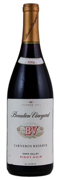 1992 Beaulieu Vineyard Los Carneros Reserve Pinot Noir, 750ml