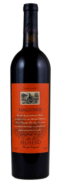 2002 Seghesio Family Winery Sangiovese, 750ml