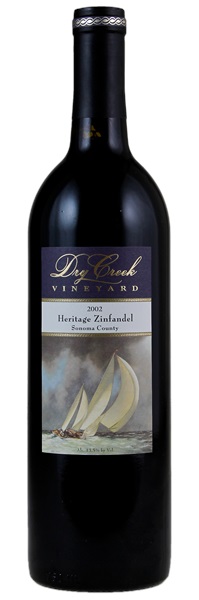 2002 Dry Creek Vineyard Heritage Zinfandel, 750ml