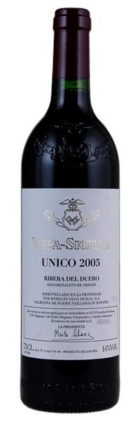 2005 Vega Sicilia Unico, 750ml
