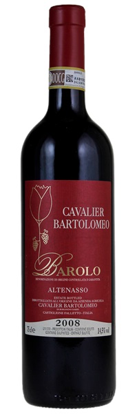 2008 Cavalier Bartolomeo Barolo Altenasso, 750ml