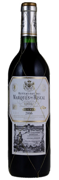 2006 Marques de Riscal Rioja Reserva, 750ml