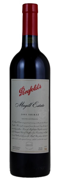 2003 Penfolds Magill Estate Shiraz, 750ml