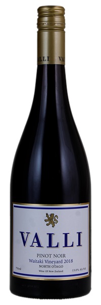 2018 Valli Waitaki Pinot Noir (Screwcap), 750ml