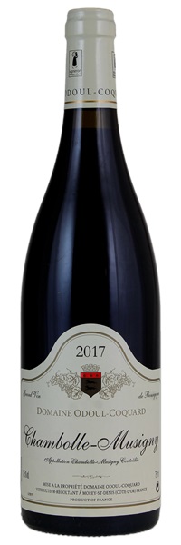2017 Domaine Odoul-Coquard Chambolle-Musigny, 750ml