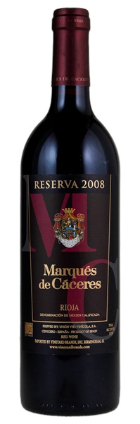 2008 Marques de Caceres Rioja Reserva, 750ml