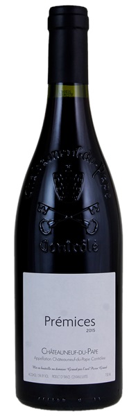 2015 Domaine Giraud Chateauneuf du Pape Premices, 750ml
