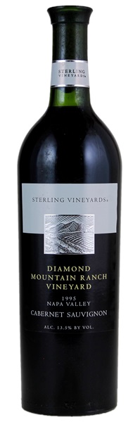 1995 Sterling Vineyards Diamond Mountain Ranch Cabernet Sauvignon, 750ml