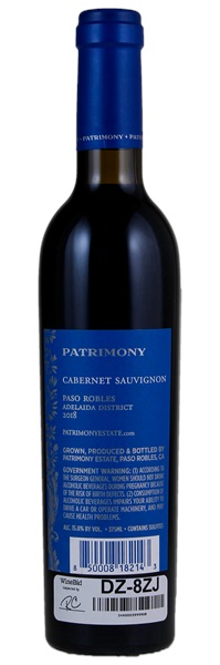 2018 Daou Patrimony Cabernet Sauvignon, 375ml