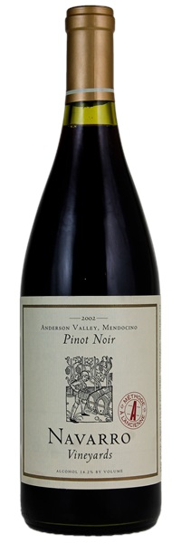 2002 Navarro Vineyards Methode L'Ancienne Pinot Noir, 750ml