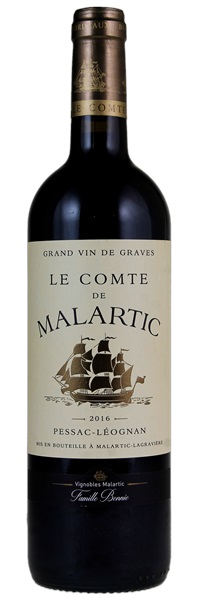 2016 Le Comte de Malartic, 750ml