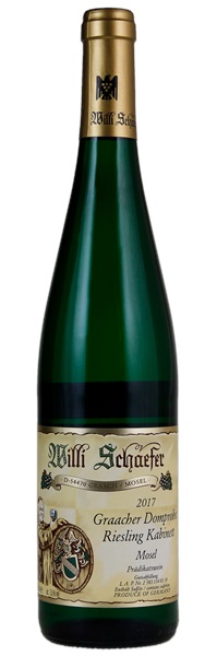 2017 Willi Schaefer Graacher Domprobst Riesling Kabinett #3, 750ml
