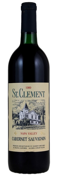 1989 St. Clement Cabernet Sauvignon, 750ml