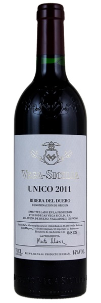 2011 Vega Sicilia Unico, 750ml