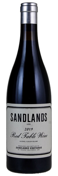 2019 Sandlands Vineyards Lodi Red Table Wine, 750ml