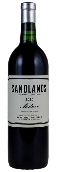 2020 Sandlands Vineyards Contra Costa Mataro, 750ml