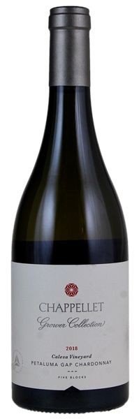 2018 Chappellet Vineyards Grower Collection Calesa Vineyard Chardonnay, 750ml