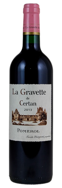 2013 La Gravette de Certan, 750ml