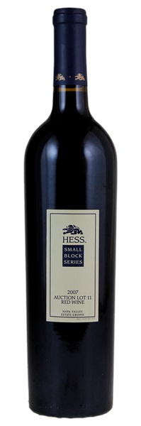 2007 Hess Collection Small Block Series Auction Lot 11 Red, 750ml