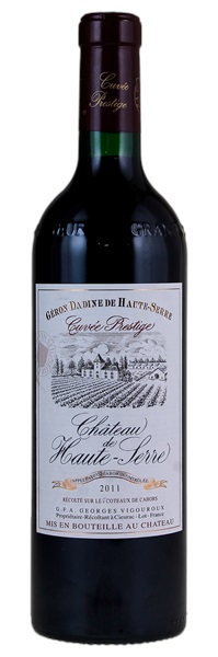 2011 Chateau de Haute Serre Cahors Cuvee Prestige, 750ml
