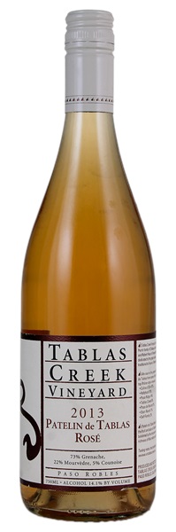 2013 Tablas Creek Vineyard Patelin de Tablas Rosé (Screwcap), 750ml