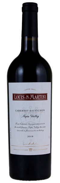 2018 Louis M. Martini Napa Valley Cabernet Sauvignon, 750ml