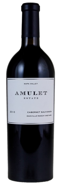 2018 Amulet Estate Oakville Ranch Vineyard Cabernet Sauvignon, 750ml