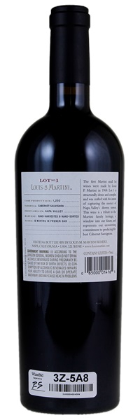 2016 Louis M. Martini Lot No. 1 Cabernet Sauvignon, 750ml