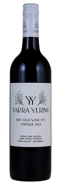 2013 Yarra Yering Dry Red Wine No. 2 (Screwcap), 750ml
