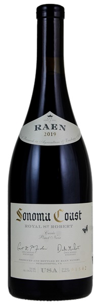2019 Raen Royal St. Robert Cuvee Pinot Noir, 750ml