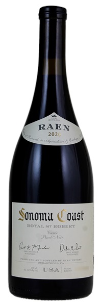 2020 Raen Royal St. Robert Cuvee Pinot Noir, 750ml