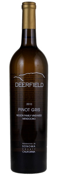 2010 Deerfield Ranch Nelson Family Vinyards Pinot Gris, 750ml