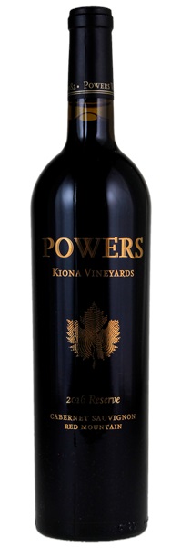 2016 Powers Kiona Red Mountain Vineyards Reserve Cabernet Sauvignon, 750ml