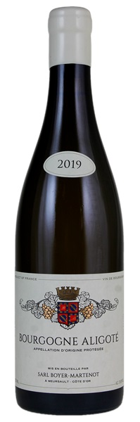 2019 Domaine Boyer-Martenot Bourgogne Aligoté, 750ml