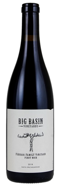 2018 Big Basin Vineyards Ferrari Family Vineyard Pinot Noir, 750ml