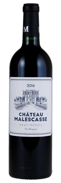 2016 Château Malescasse, 750ml