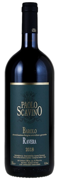 2018 Paolo Scavino Barolo Ravera, 1.5ltr